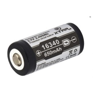 rechargeable CR123