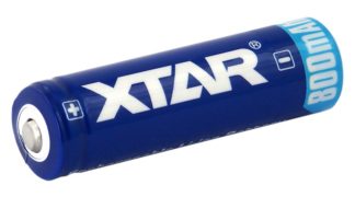 Xtar 14500 AA R6 batteri med skyddskrets