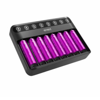 Efest lush q8 charger for eight battery