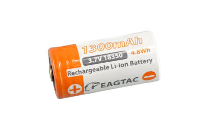 EagleTac 18350 with protective circuit 1300mAh